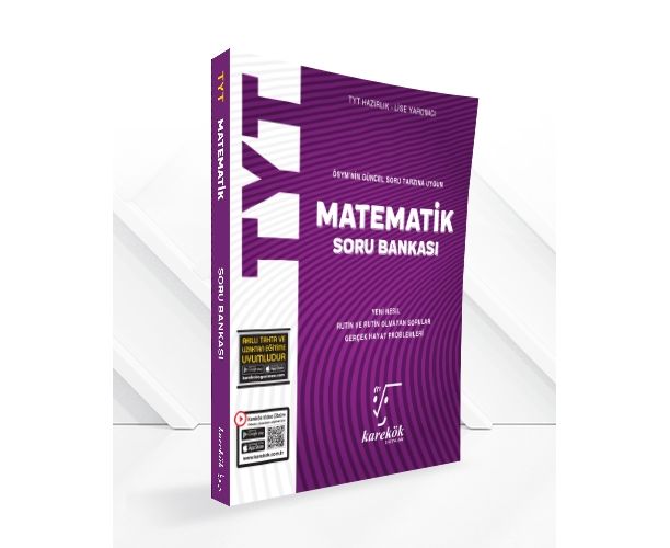 TYT Matematik Güncel Soru Bankası Karekök Yayınları