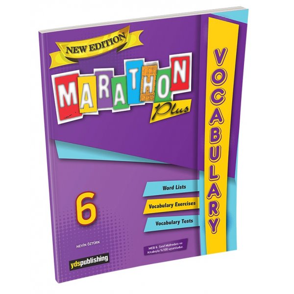 YDS Publishing New Edition Marathon Plus Grade 6 Vocabulary Book