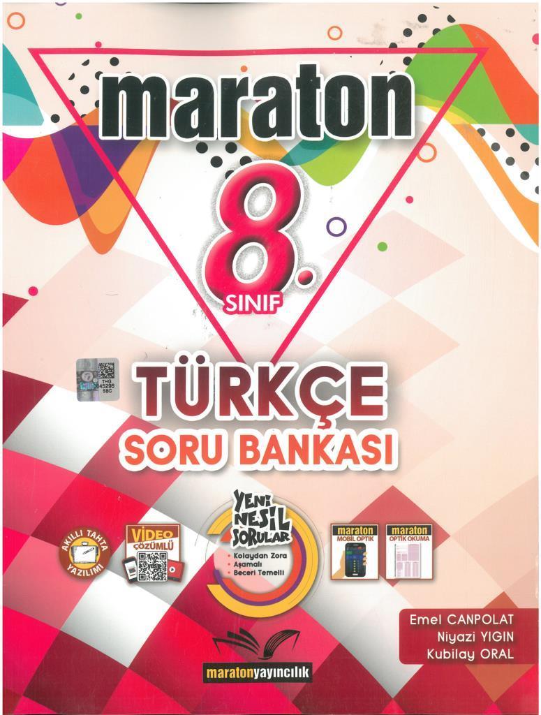 Maraton 8.Sınıf Türkçe Soru Bankası
