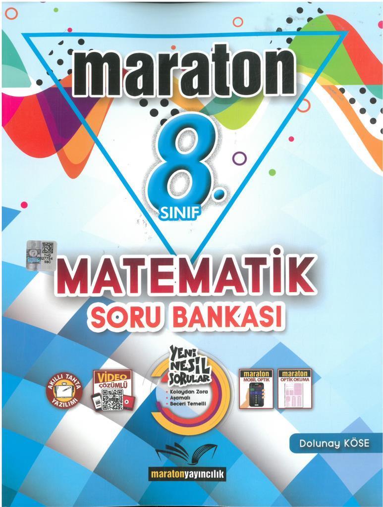 Maraton 8.Sınıf Matematik Soru Bankası