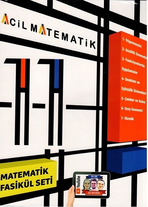 11. Sınıf Acil Matematik 6 lı Fasikül Set Acil Yayınları