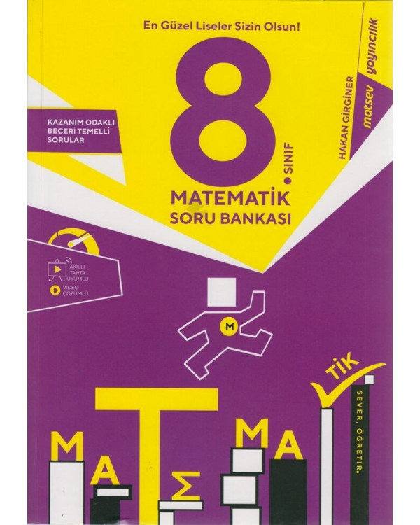8. Sınıf Matematik Soru Bankası Matsev Yayıncılık