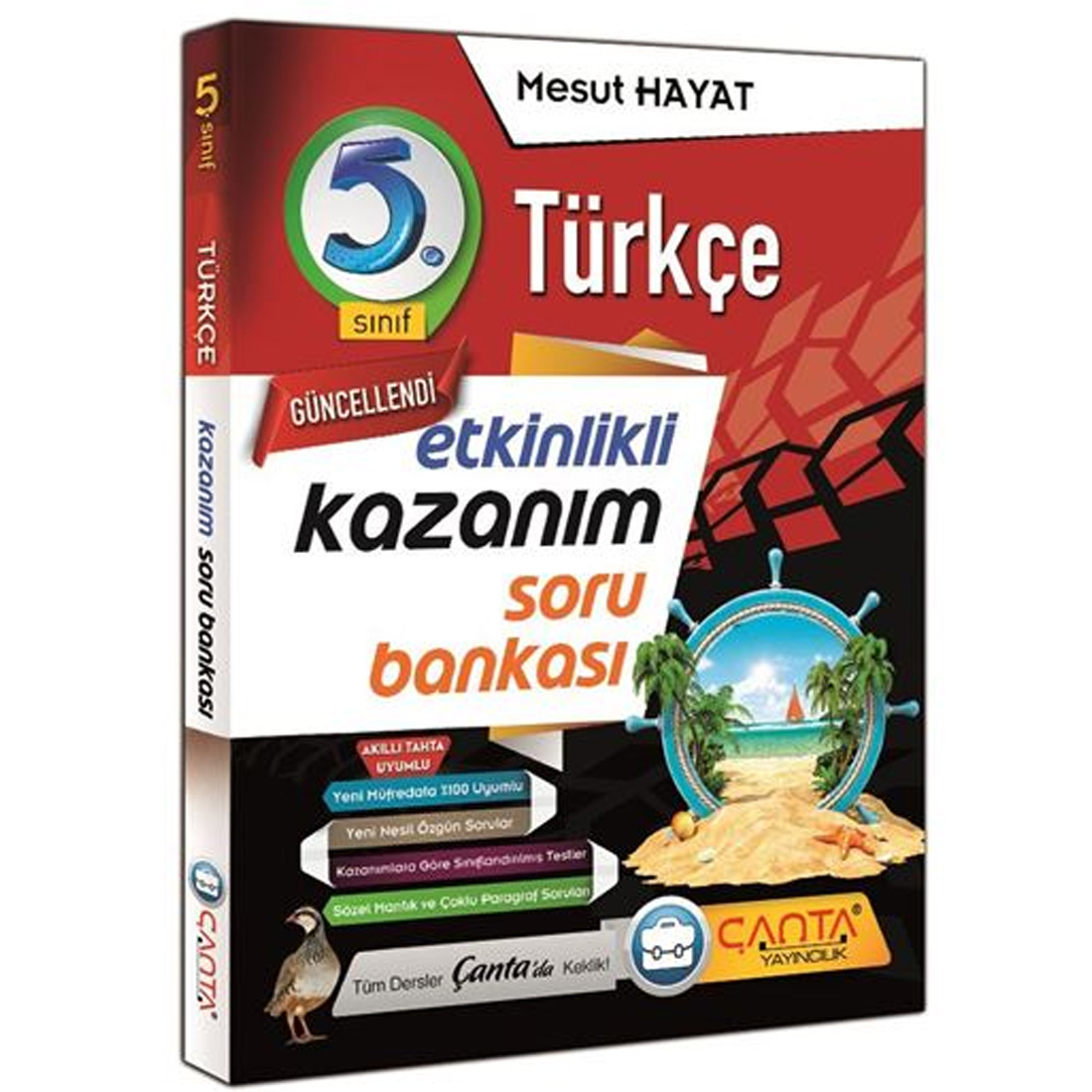 Çanta 5.Sınıf Kazanım Türkçe Soru Bankası 