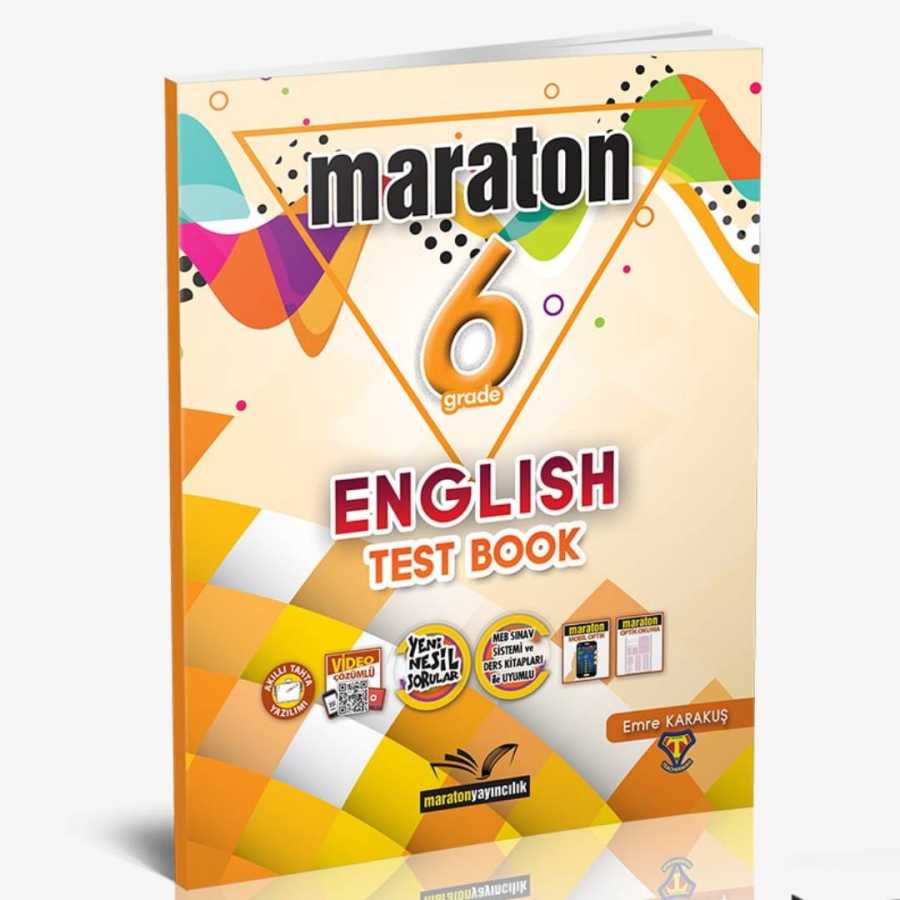 Maraton Grade 6 English Test Book