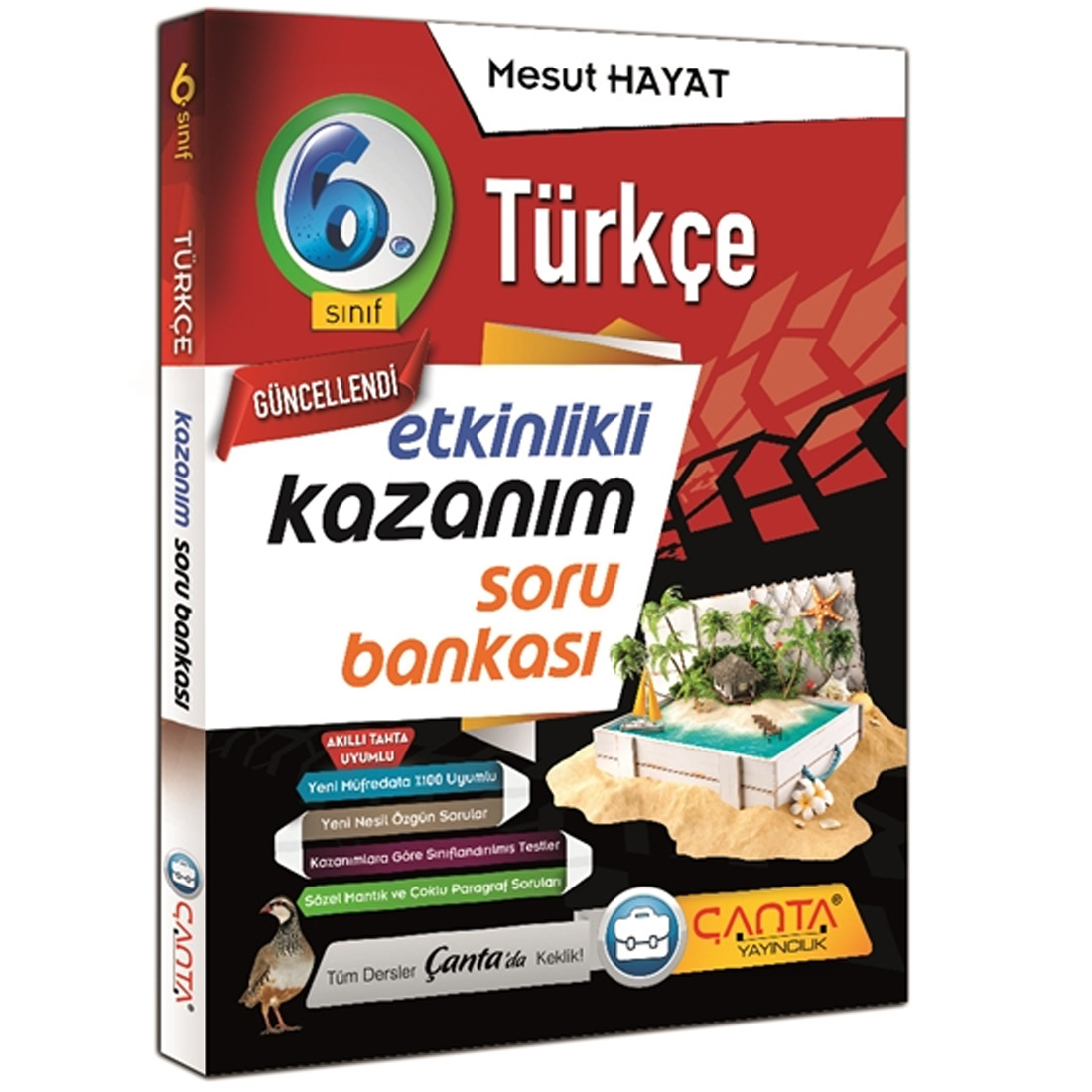 Çanta 6.Sınıf Kazanım Türkçe Soru Bankası 