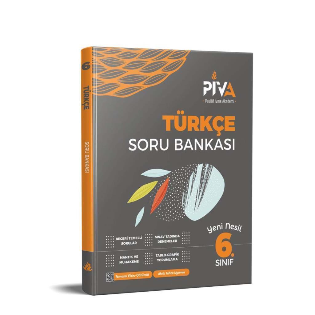 6. Sınıf Türkçe Soru Bankası Piva Yayınları