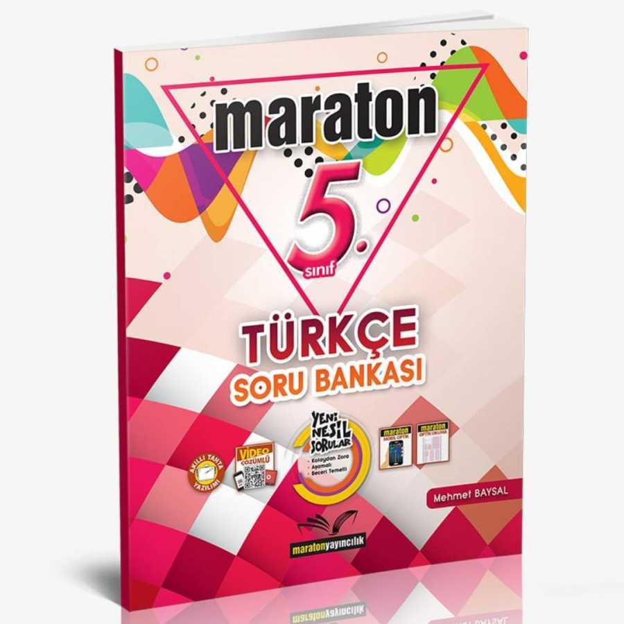 Maraton 5.Sınıf Türkçe Soru Bankası