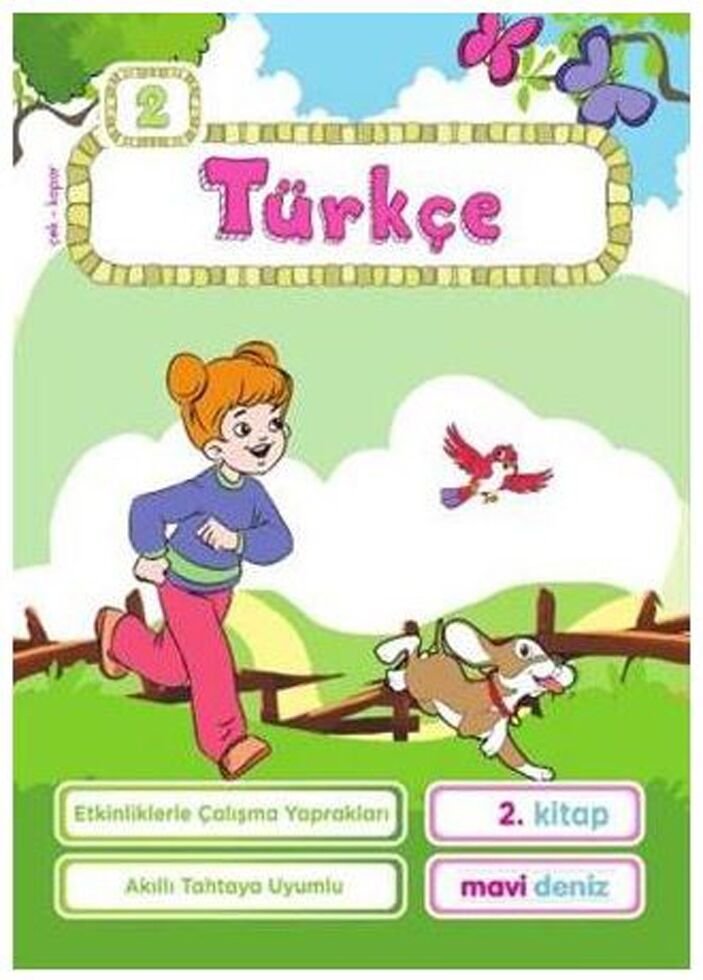 2. Sınıf Türkçe 2. Kitap Mavideniz Yayıncılık