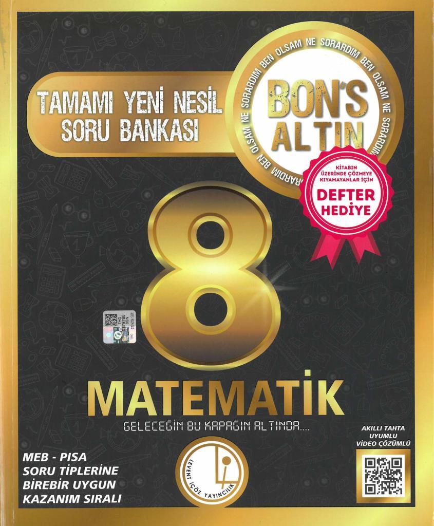 8.Sınıf Bons Altın Matematik Soru Bankası