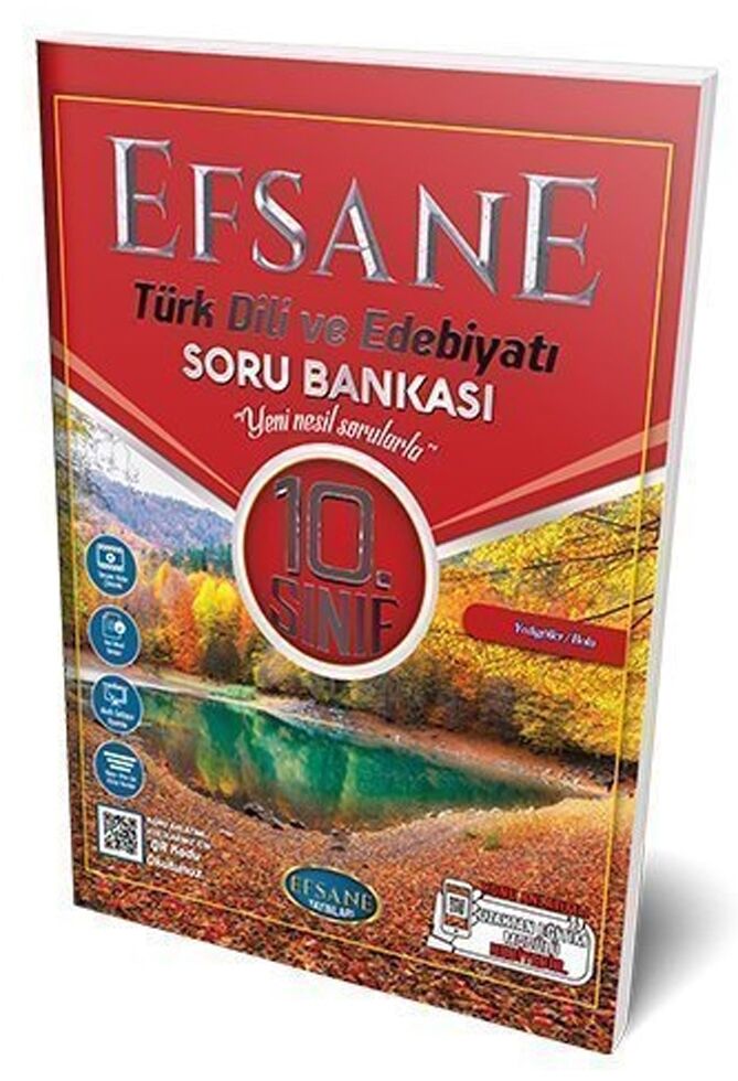 10.Sınıf Türk Dili ve Edebiyatı Soru Bankası Efsane Yayınları