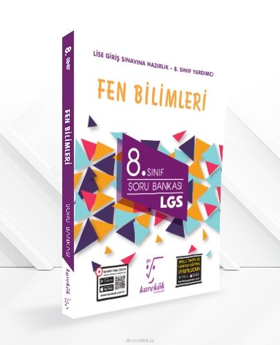 8.Sınıf LGS Fen Bilimleri Soru Bankası Karekök Yayınları