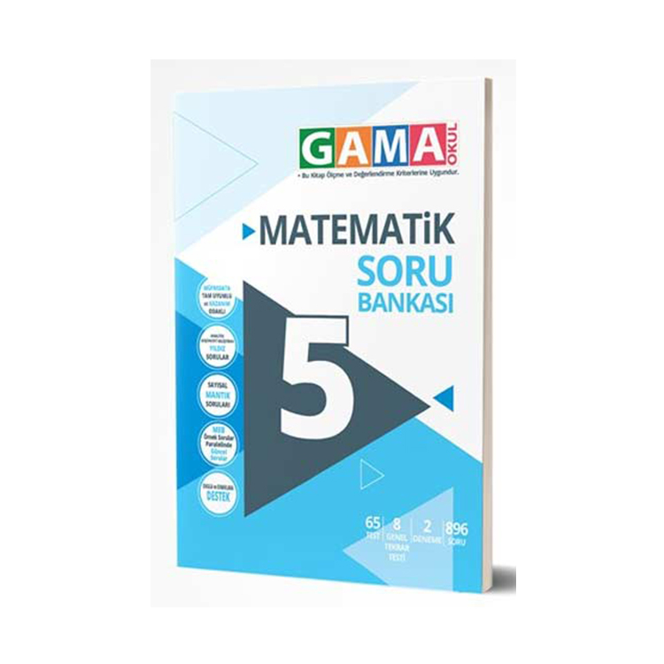 Gama 5.Sınıf Orjin Matematik Konu Özetli Etkinlikli Soru Bankası