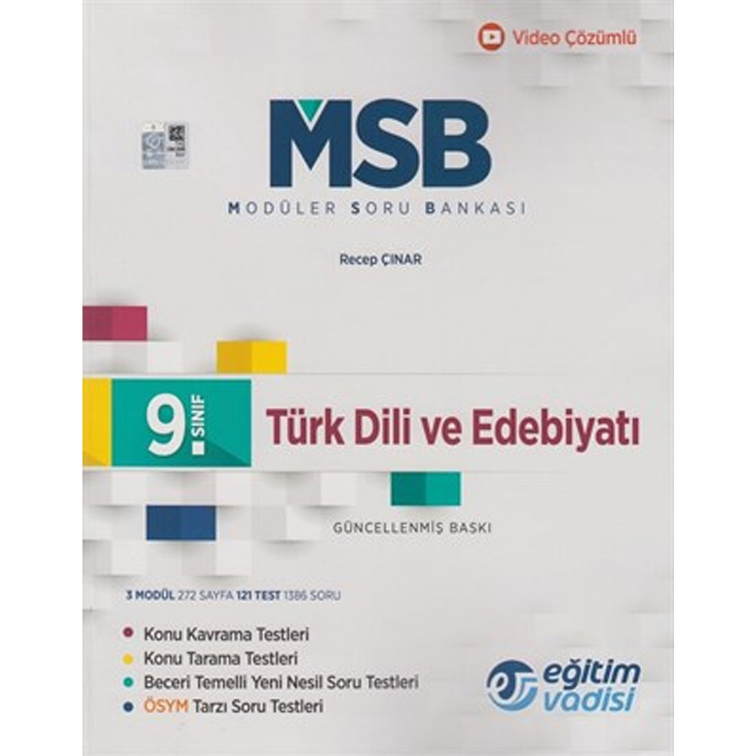 Eğitim Vadisi Yayınları 9. Sınıf Türk Dili ve Edebiyatı Modüler Soru Bankası Eğitim Vadisi