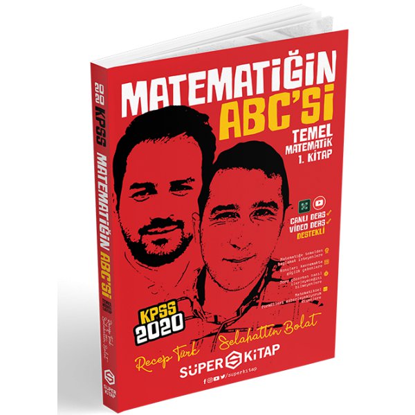 2020 KPSS Matematiğin Abc si Temel Matematik 1. Kitap Süper Kitap
