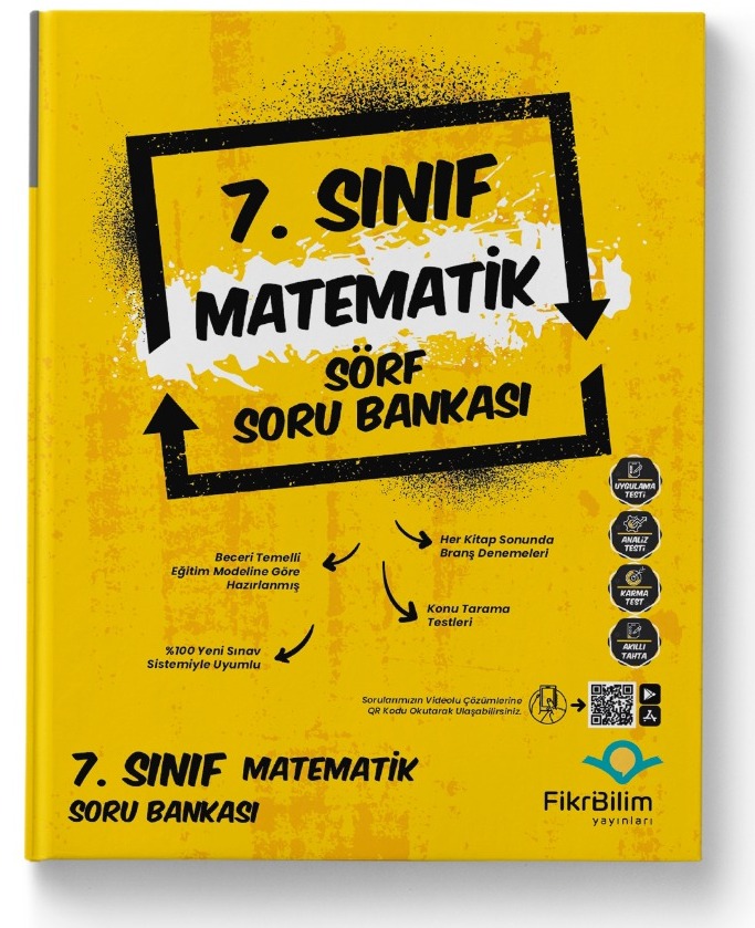 7. Sınıf Matematik Sörf Soru Bankası Fikri Bilim Yayınları