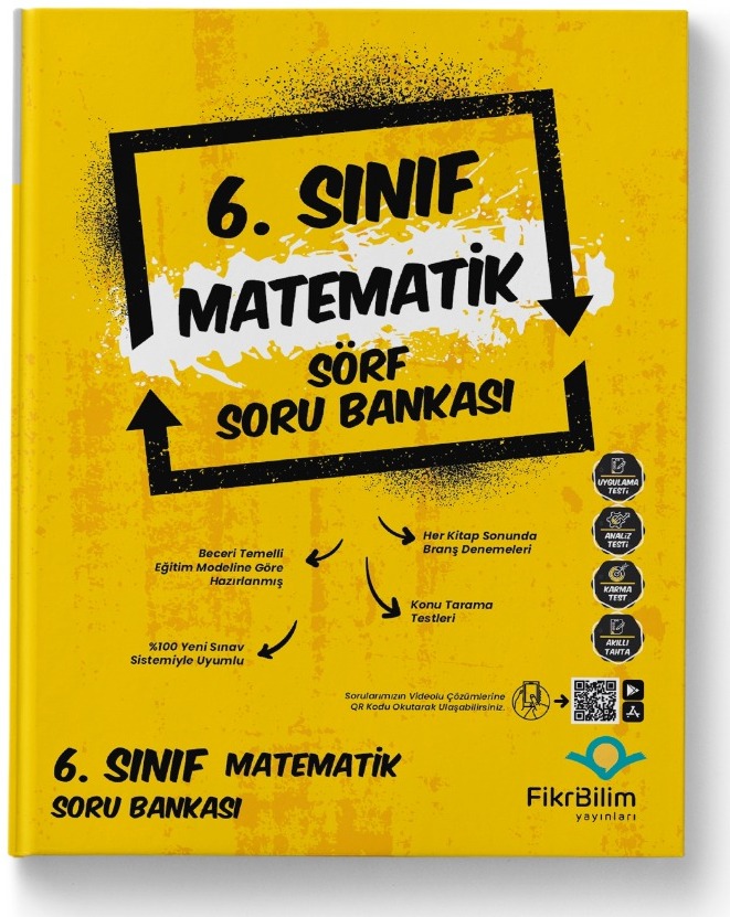 6. Sınıf Matematik Sörf Soru Bankası Fikri Bilim Yayınları