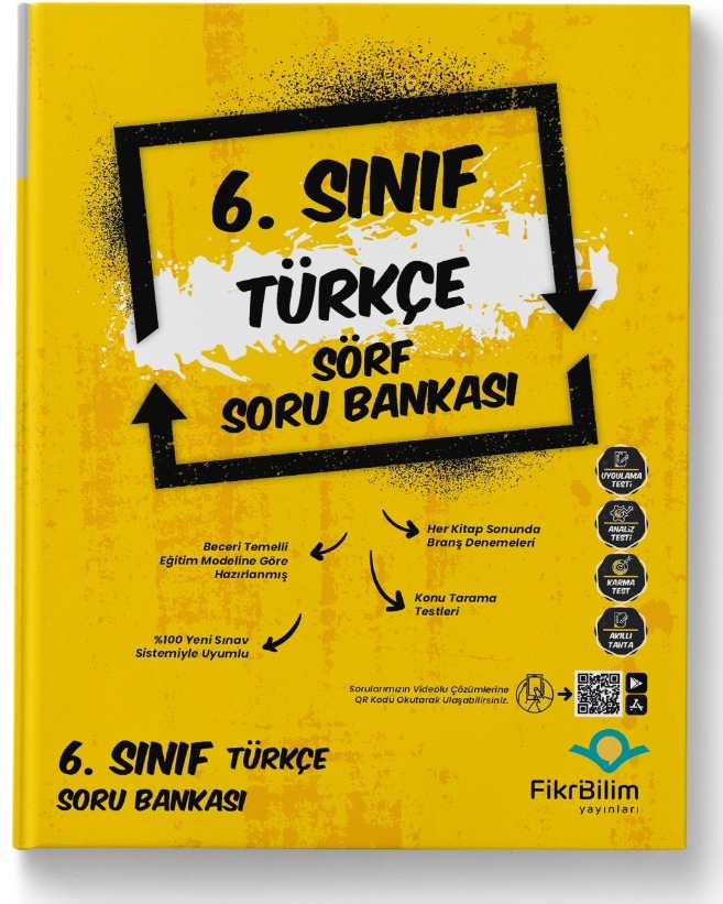 6. Sınıf Türkçe Sörf Soru Bankası Fikri Bilim Yayınları