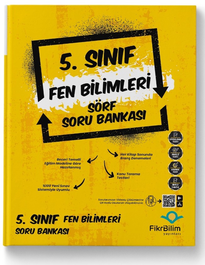 5. Sınıf Fen Bilimleri Sörf Soru Bankası Fikri Bilim Yayınları