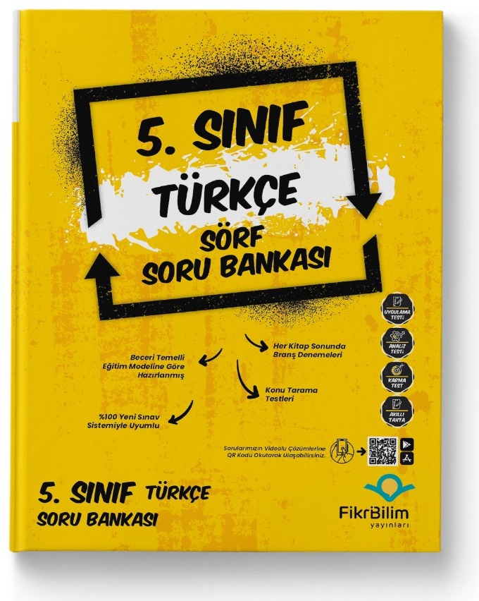 5. Sınıf Türkçe Sörf Soru Bankası Fikri Bilim Yayınları