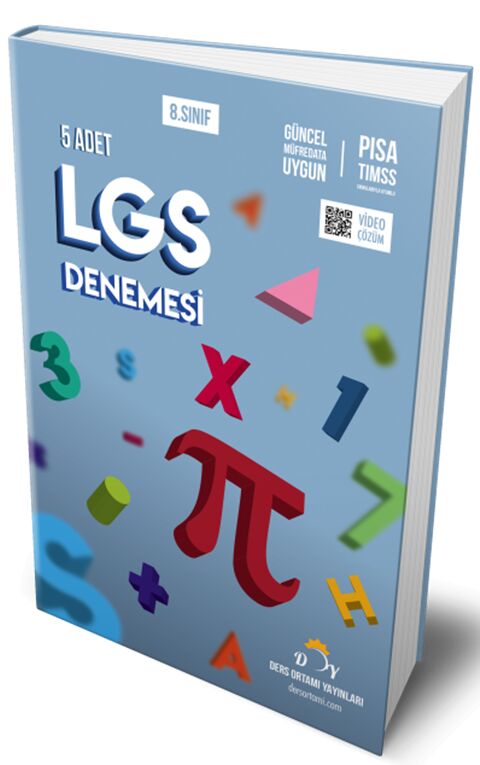LGS 5'li Deneme sınavı Ders Ortamı Yayınları