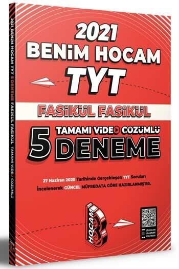 TYT Fasikül Fasikül Tamamı Video Çözümlü 5 Deneme Sınavı Benim Hocam Yayınları