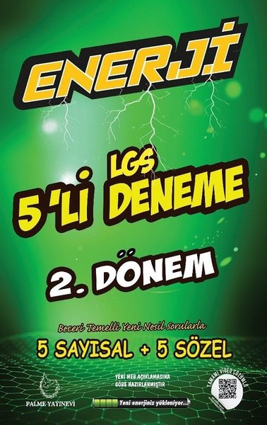 Enerji LGS 5'li Deneme 2. Dönem; 5 Sayısal + 5 Sözel