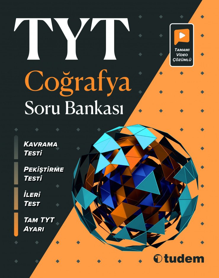 Tudem Yayınları Yeni TYT Coğrafya Soru Bankası