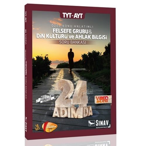 Sınav Tyt-Ayt 24 Adimda' Felsefe Grubu&amp;amp;Din Kül.Ve Ahlak Bil.K.A.Soru Bankası