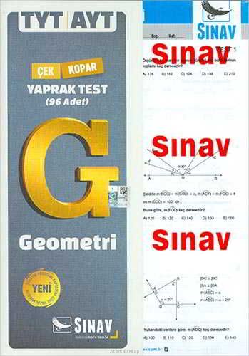 Sınav Tyt-Ayt Geometri Yaprak Test (96 Test)