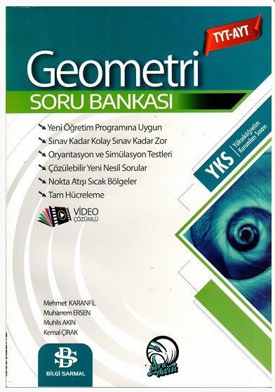 Bilgi Sarmal Yayınları TYT AYT Geometri Soru Bankası Bilgi Sarmal 