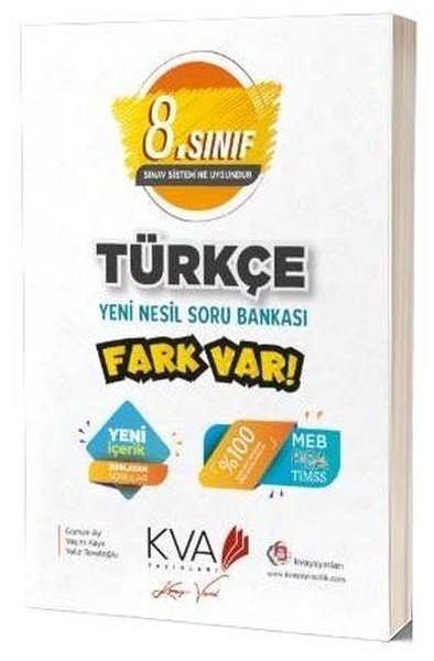 8. Sınıf Türkçe Yeni Nesil Soru Bankası Fark Var Koray Varol Akademi