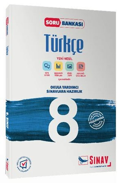Sınav 8.Sınıf Türkçe Soru Bankası