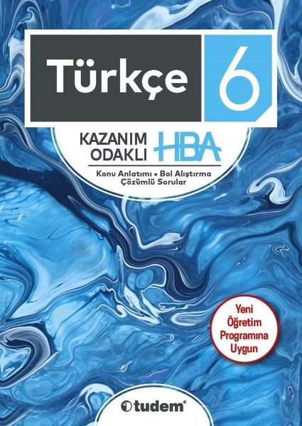 6. Sınıf Türkçe Kazanım Odaklı HBA Tudem Yayınları