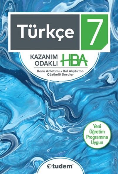 7. Sınıf Türkçe Kazanım Odaklı HBA Tudem Yayınları