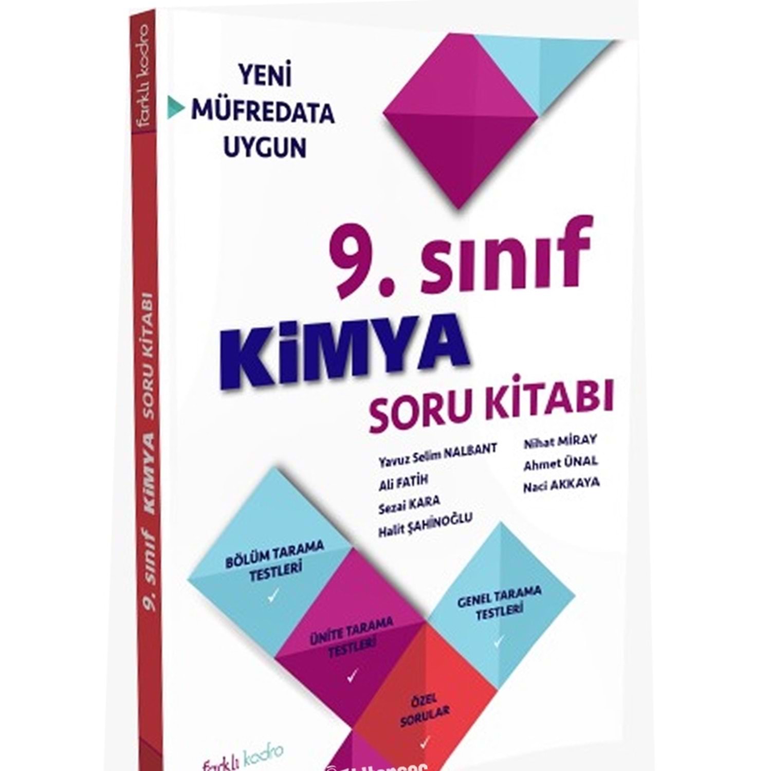 9. Sınıf Kimya Soru Kitabı Farklı Kadro Yayınları