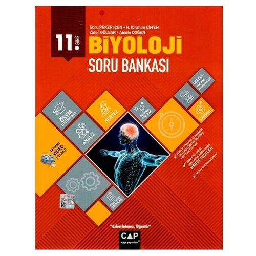 11. Sınıf Anadolu Lisesi Biyoloji Soru Bankası Çap Yayınları