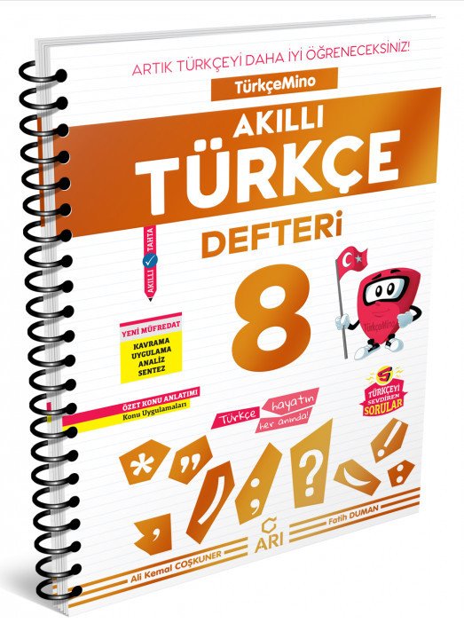 8.Sınıf Akıllı Türkçe Defteri
