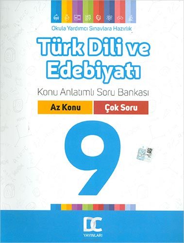 9. Sınıf Türk Dili ve Edebiyatı Konu Anlatımlı Soru Bankası Az Konu Çok Soru Doğru Cevap Yayınları