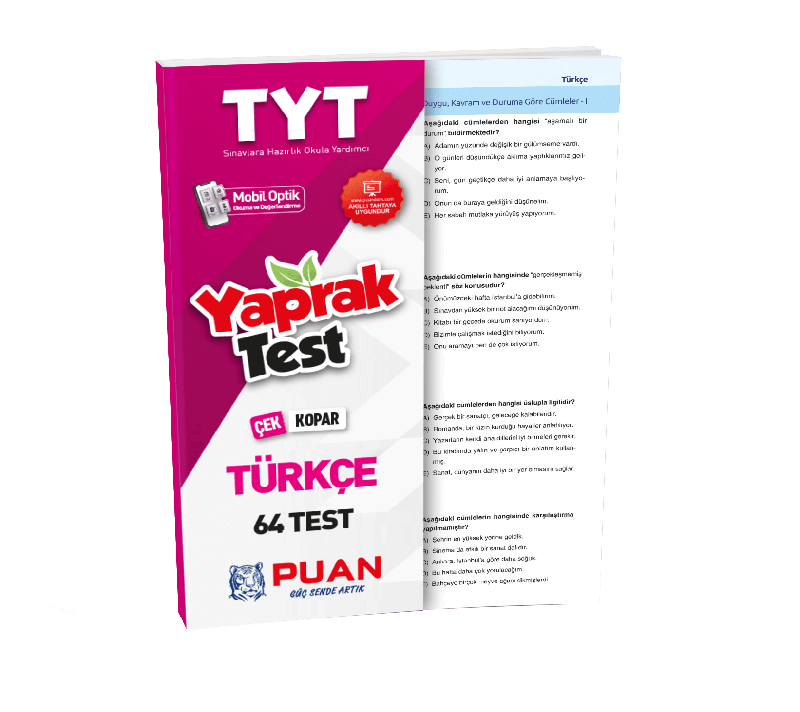 Puan Tyt Puan Türkçe Yaprak Test