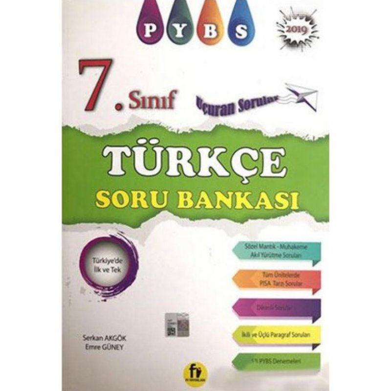 7. Sınıf Türkçe Soru Bankası Fi Yayınları