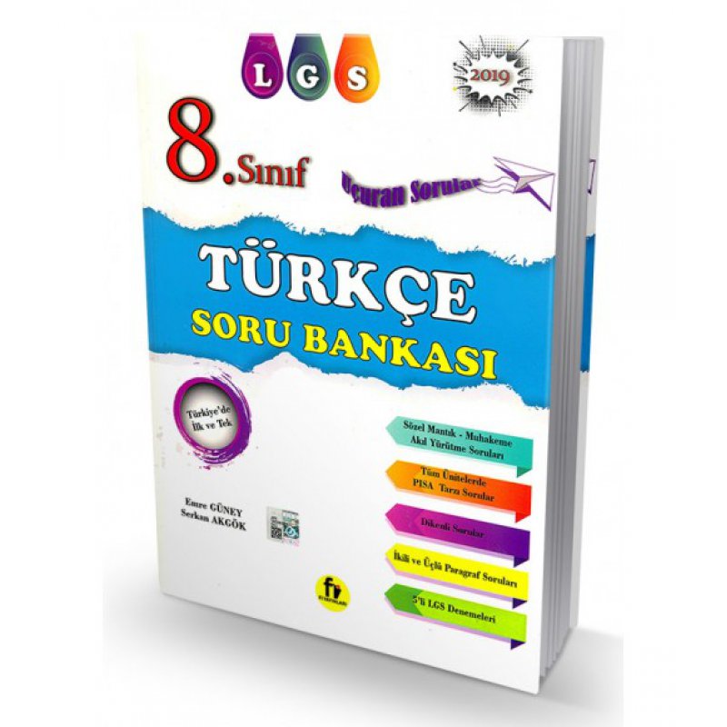 8. Sınıf LGS Türkçe Soru Bankası Fi Yayınları